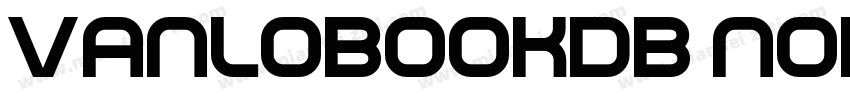 VanloBookDB Normal字体转换